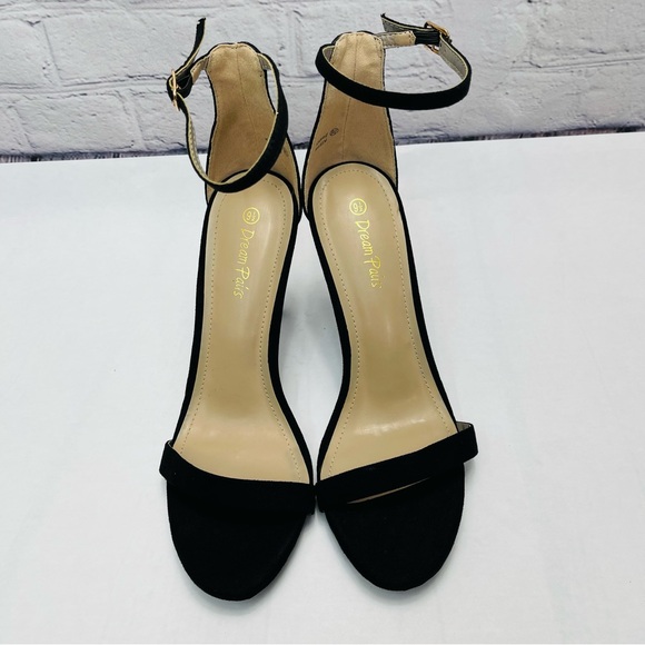 Women's Dream Pairs Karrie Ankle Strap High Heels 9.5 - Picture 3 of 13